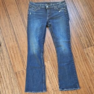 Silver Elyse Slim Boot Size 31